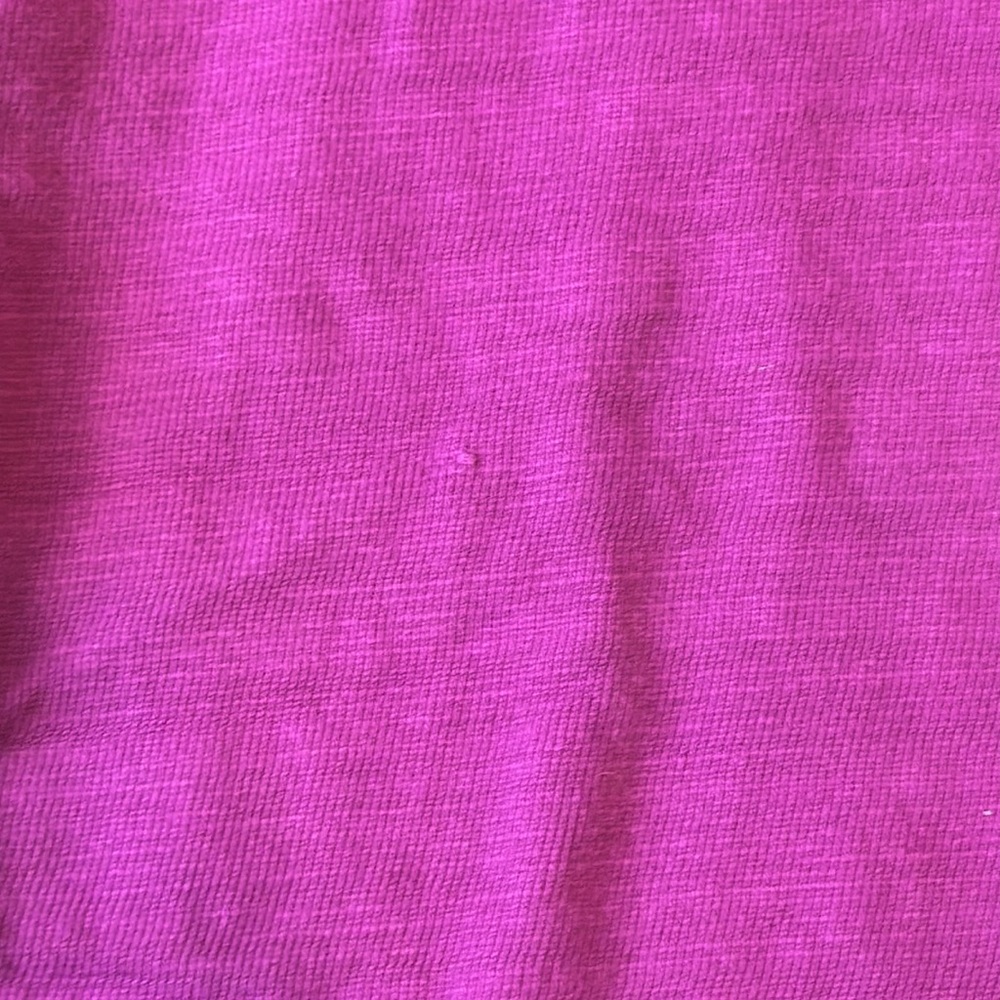 LOFT Rich Purple Amethyst Short Sleeve Sweatshirt Sweater Tee Women's Size Small - Picture 4 of 8